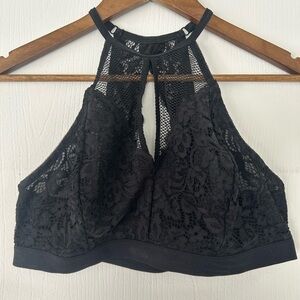 Torrid size 00 Mesh & Lace Black Bralette